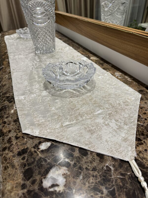 Off-White Dusty Table-Runner