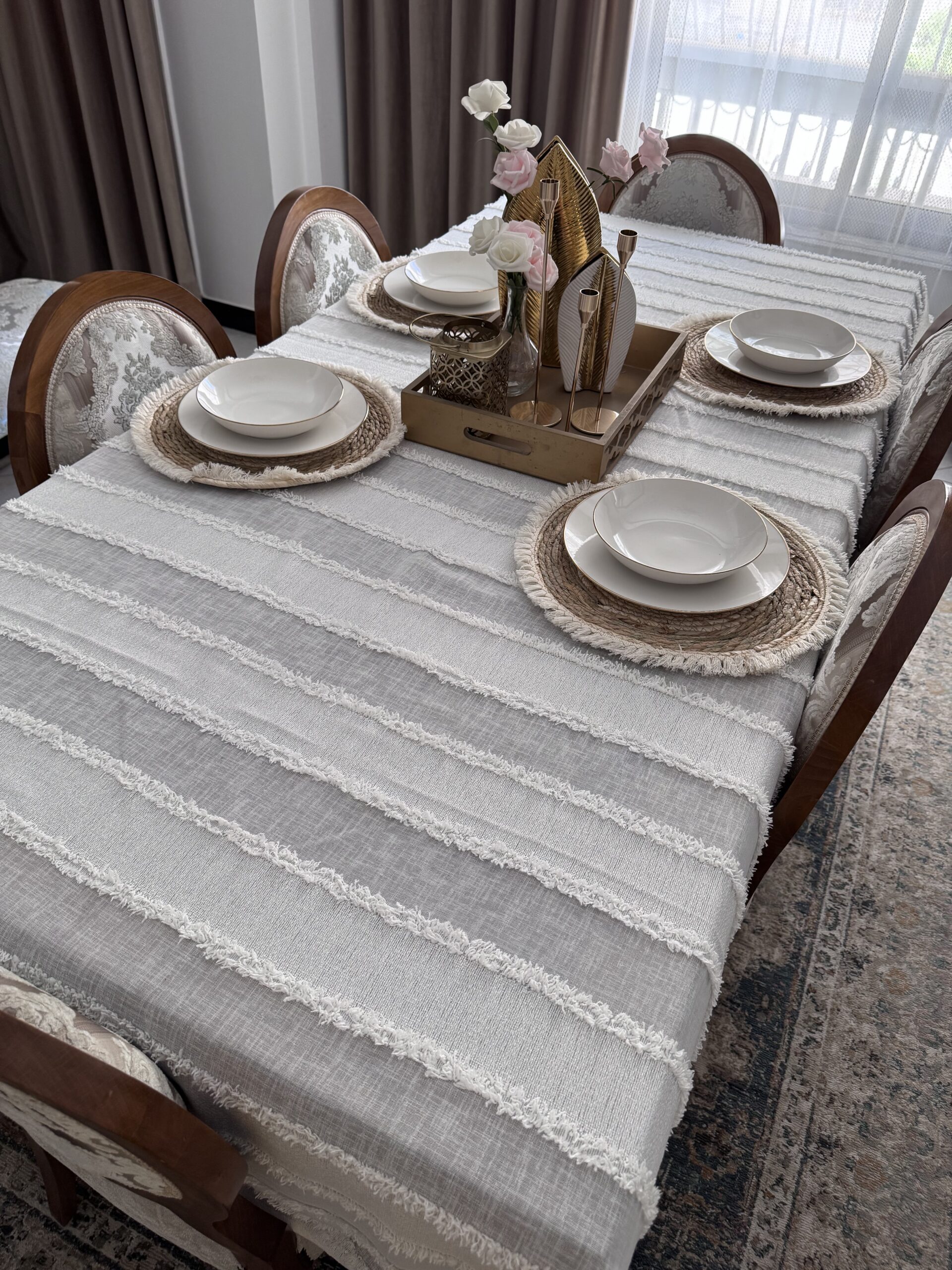 Off-White Table-Runner
