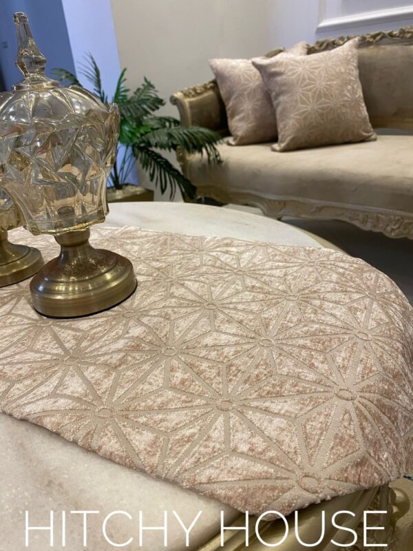 Beige Shine Table-Runner - Image 2