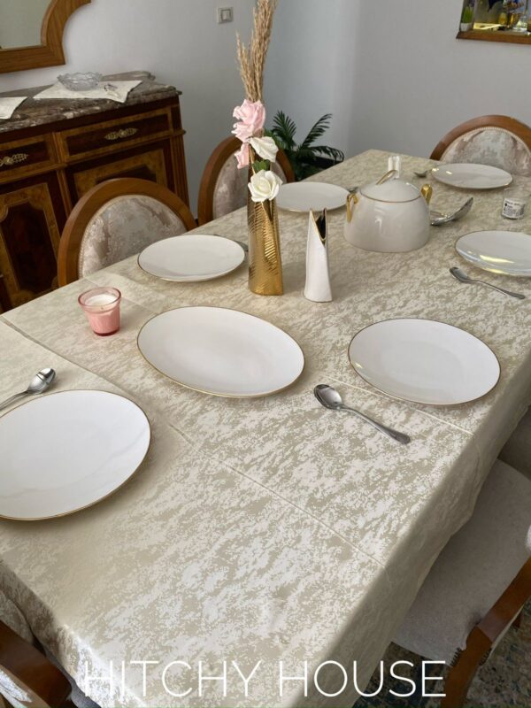 Creamy Off-White Desert Table-Runner